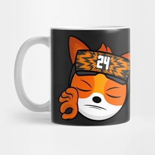 Triumphant Gamer Fox PWNZR Mug